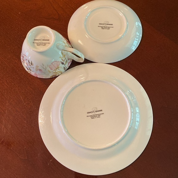 Graces teaware dessert‎ plate/ coffee/ tea set - Picture 3 of 3